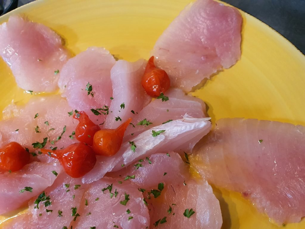 Recette Sashimi de thon à la sauce soja et gingembre